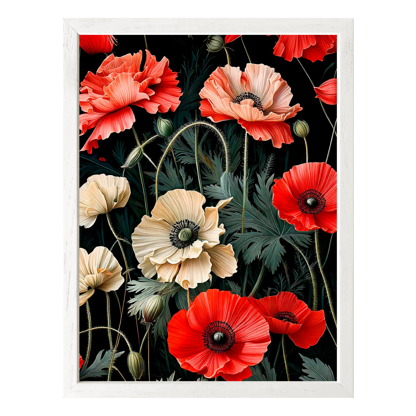 Botanical Elegance Framed Print - Masterpiece Print