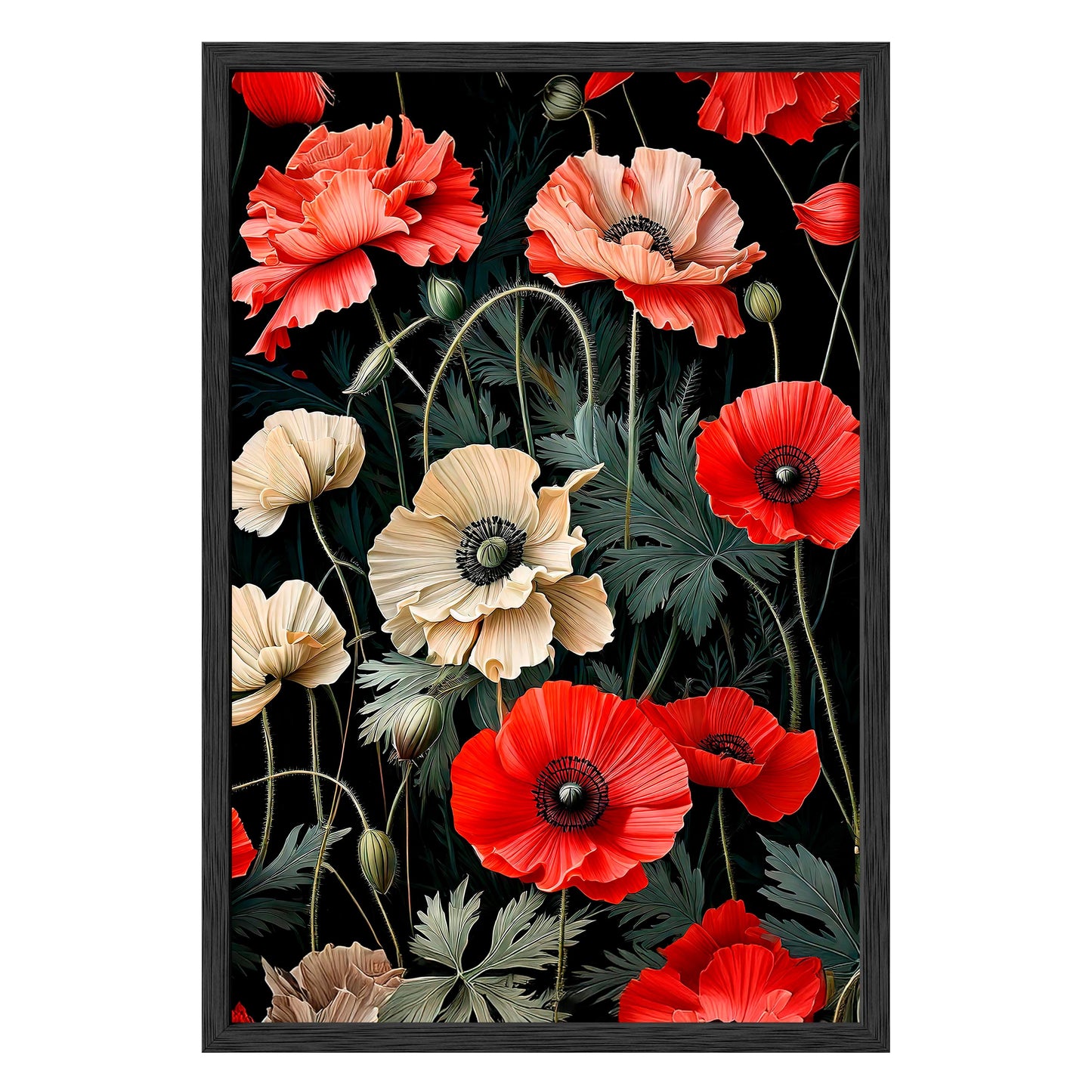 Botanical Elegance Framed Print