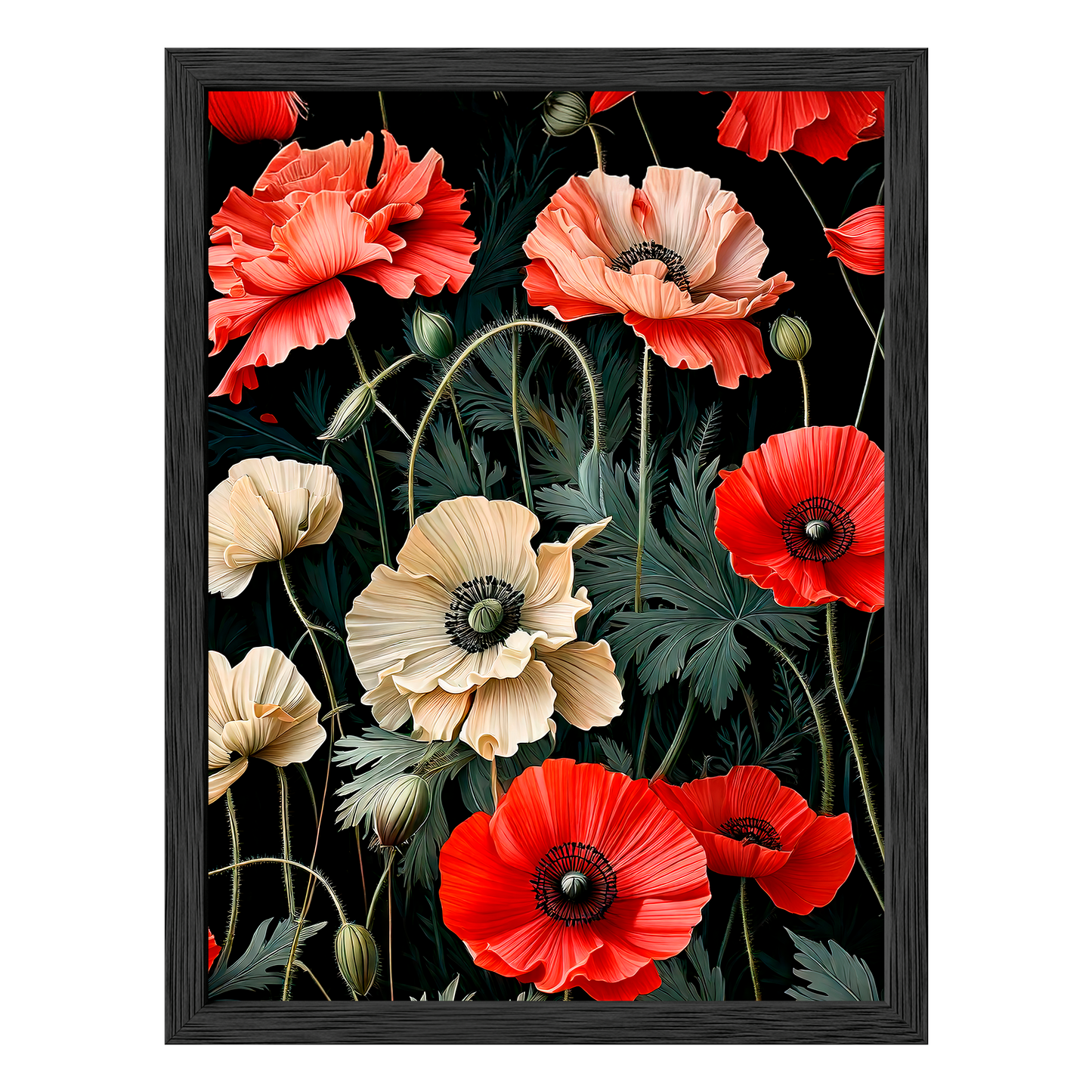 Botanical Elegance Framed Print