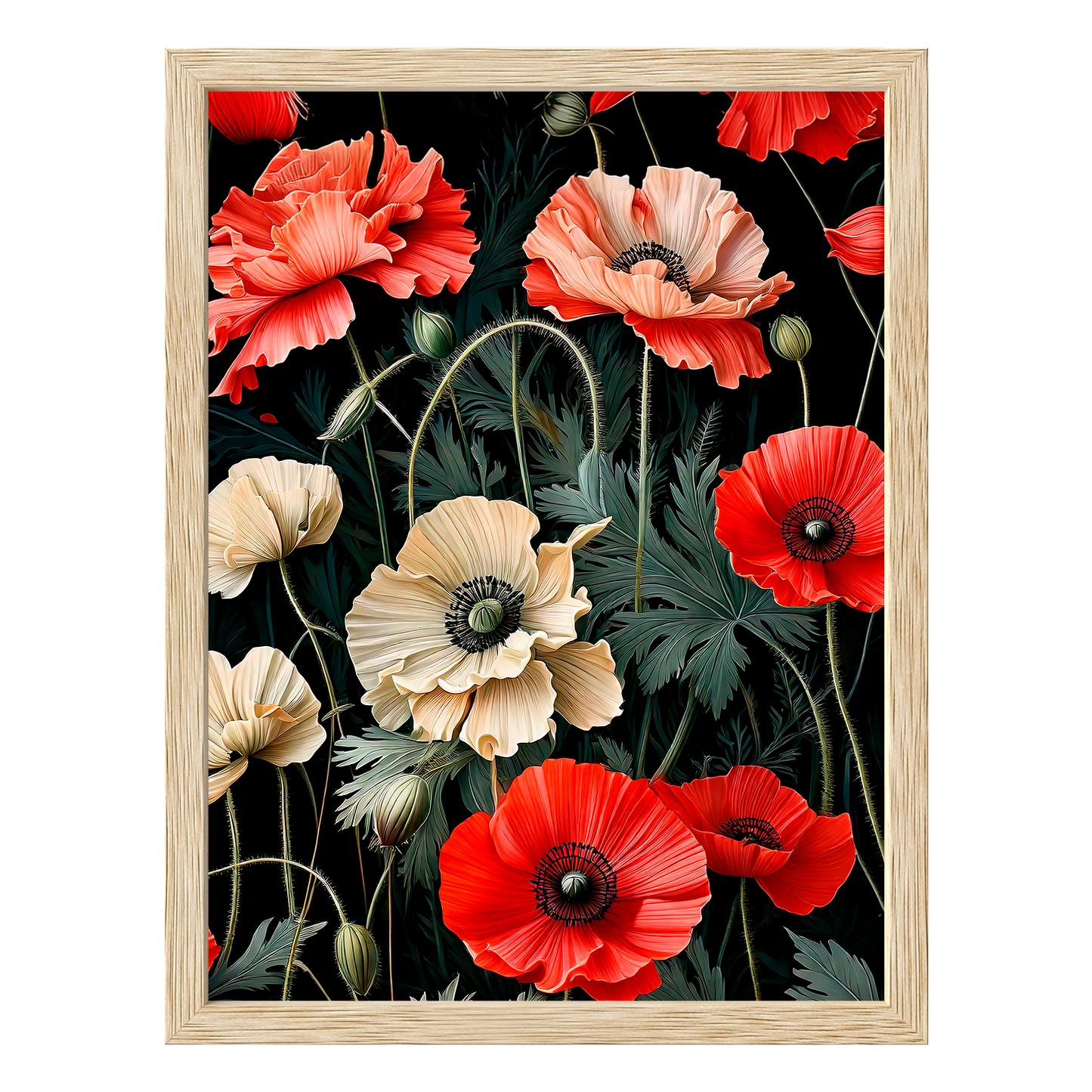 Botanical Elegance Framed Print