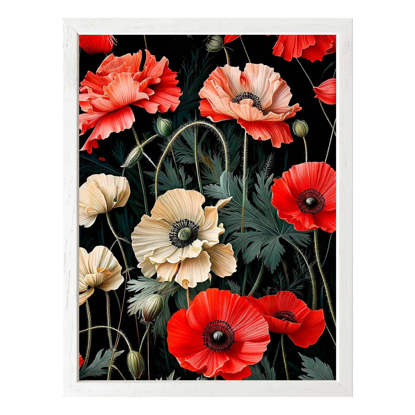 Botanical Elegance Framed Print