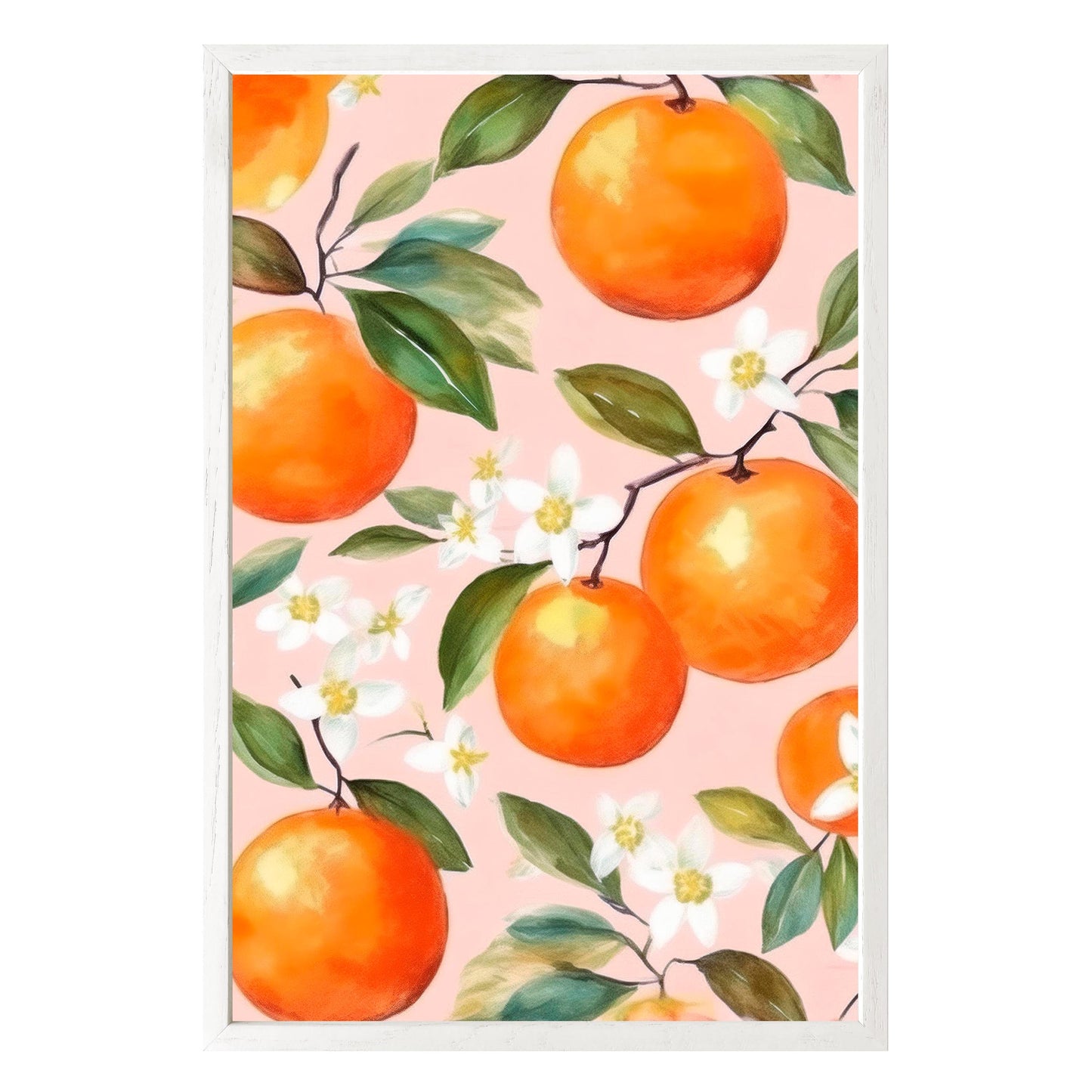 Citrus Bliss Framed Print - Masterpiece Print