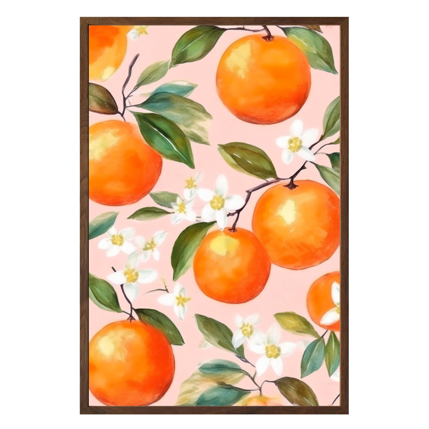 Citrus Bliss Framed Print - Masterpiece Print