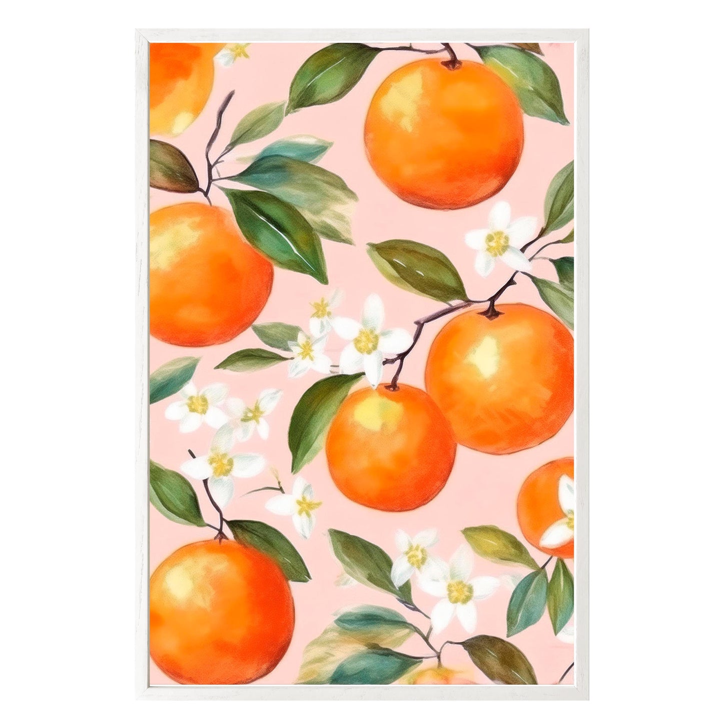 Citrus Bliss Framed Print - Masterpiece Print