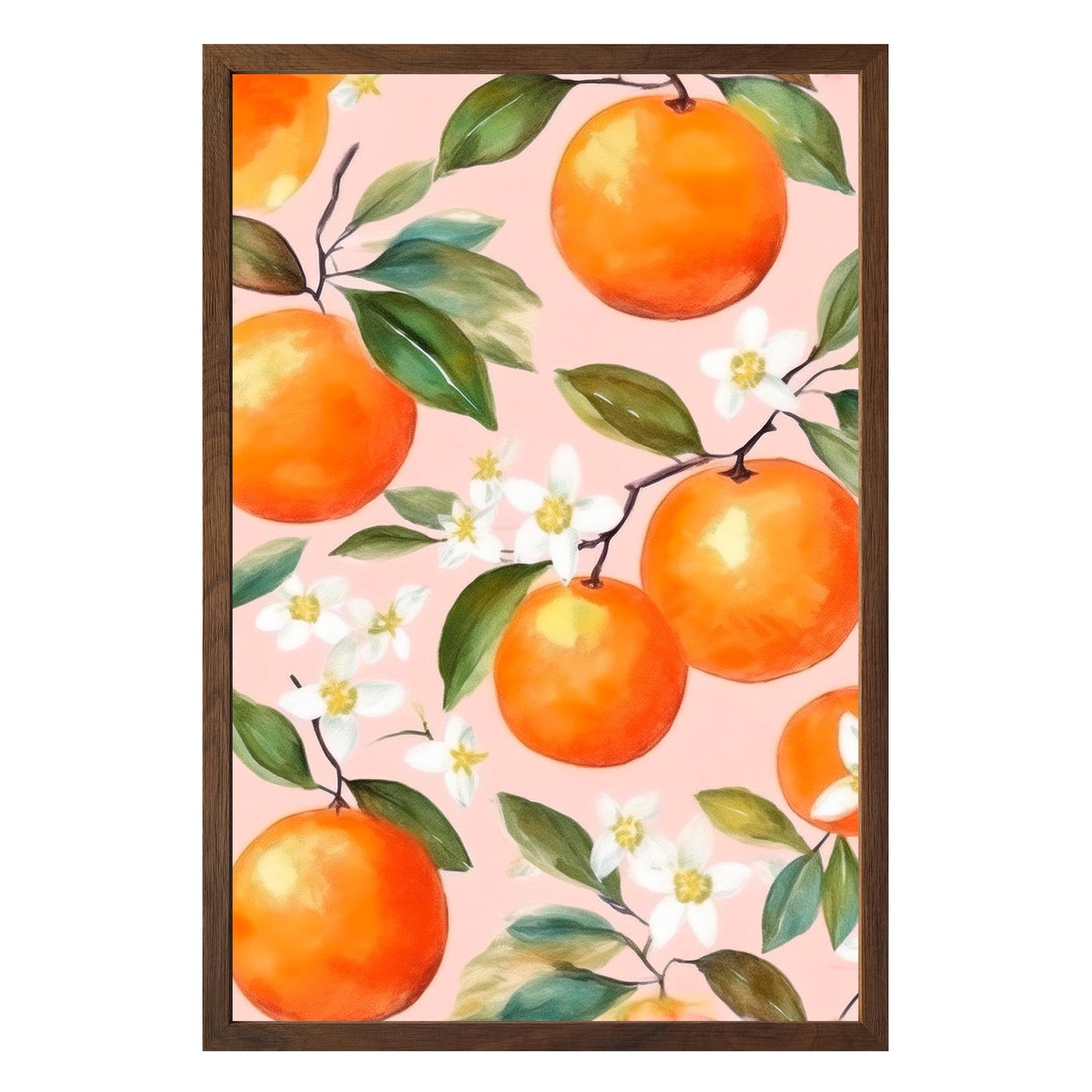 Citrus Bliss Framed Print - Masterpiece Print