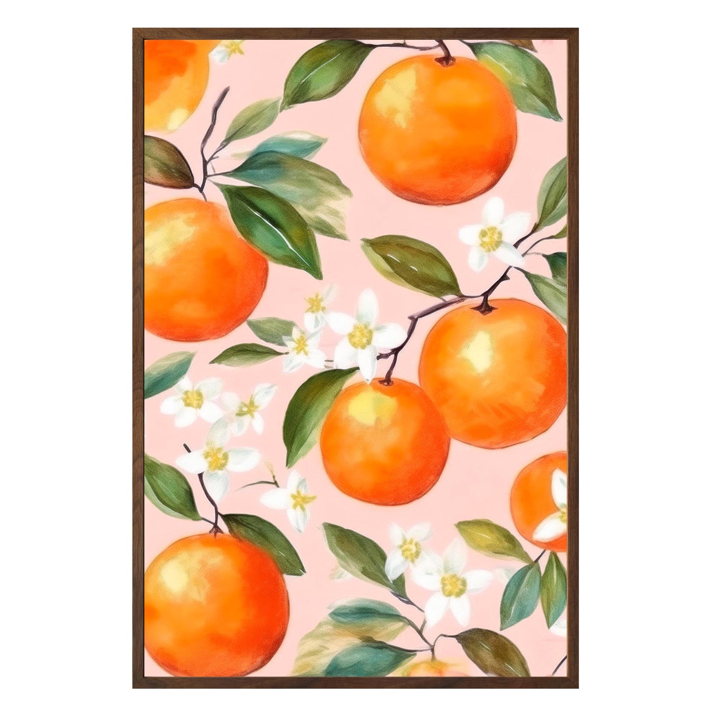 Citrus Bliss Framed Print - Masterpiece Print