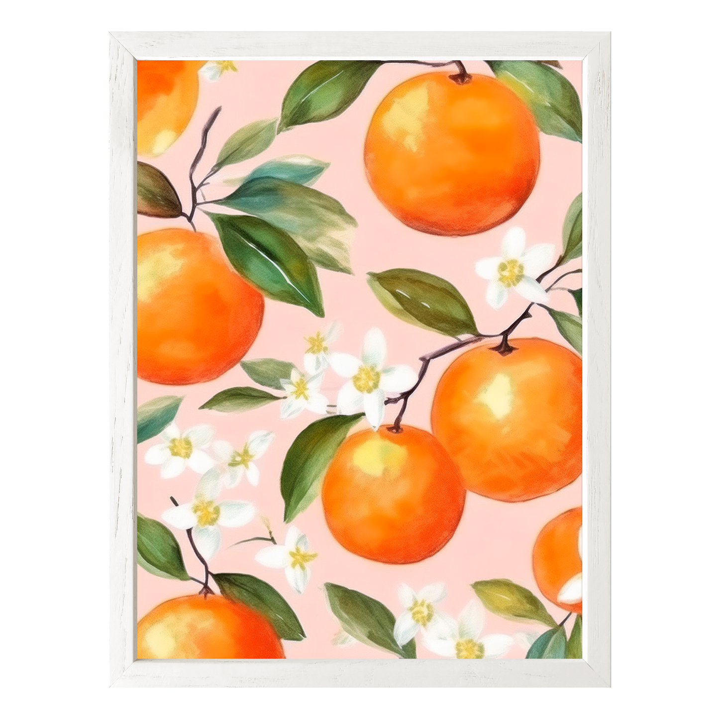 Citrus Bliss Framed Print - Masterpiece Print