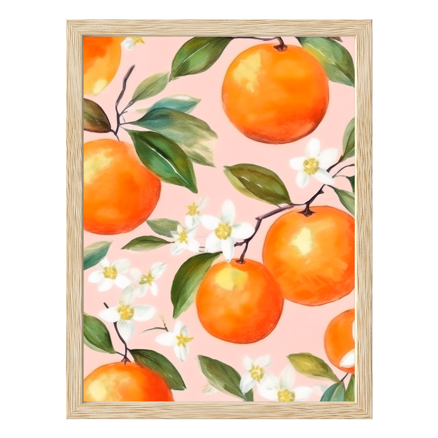 Citrus Bliss Framed Print - Masterpiece Print