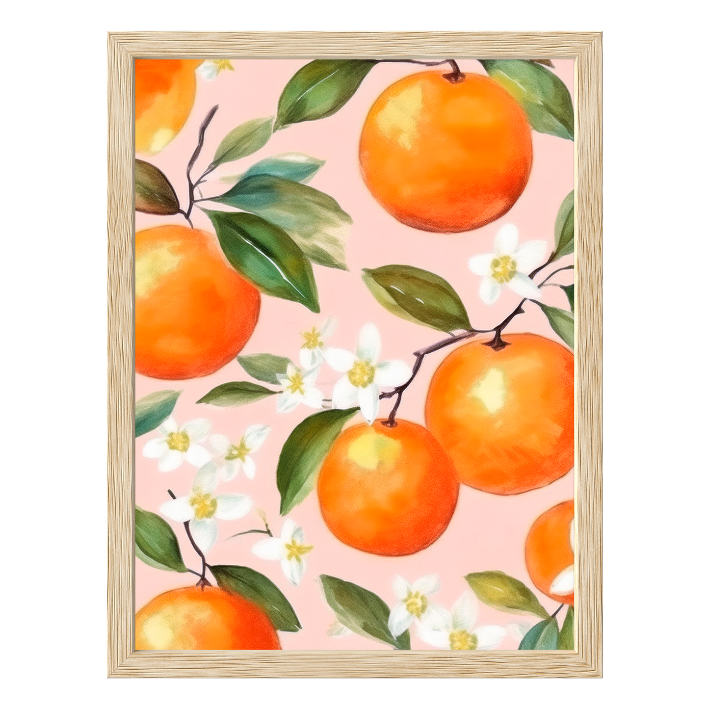 Citrus Bliss Framed Print