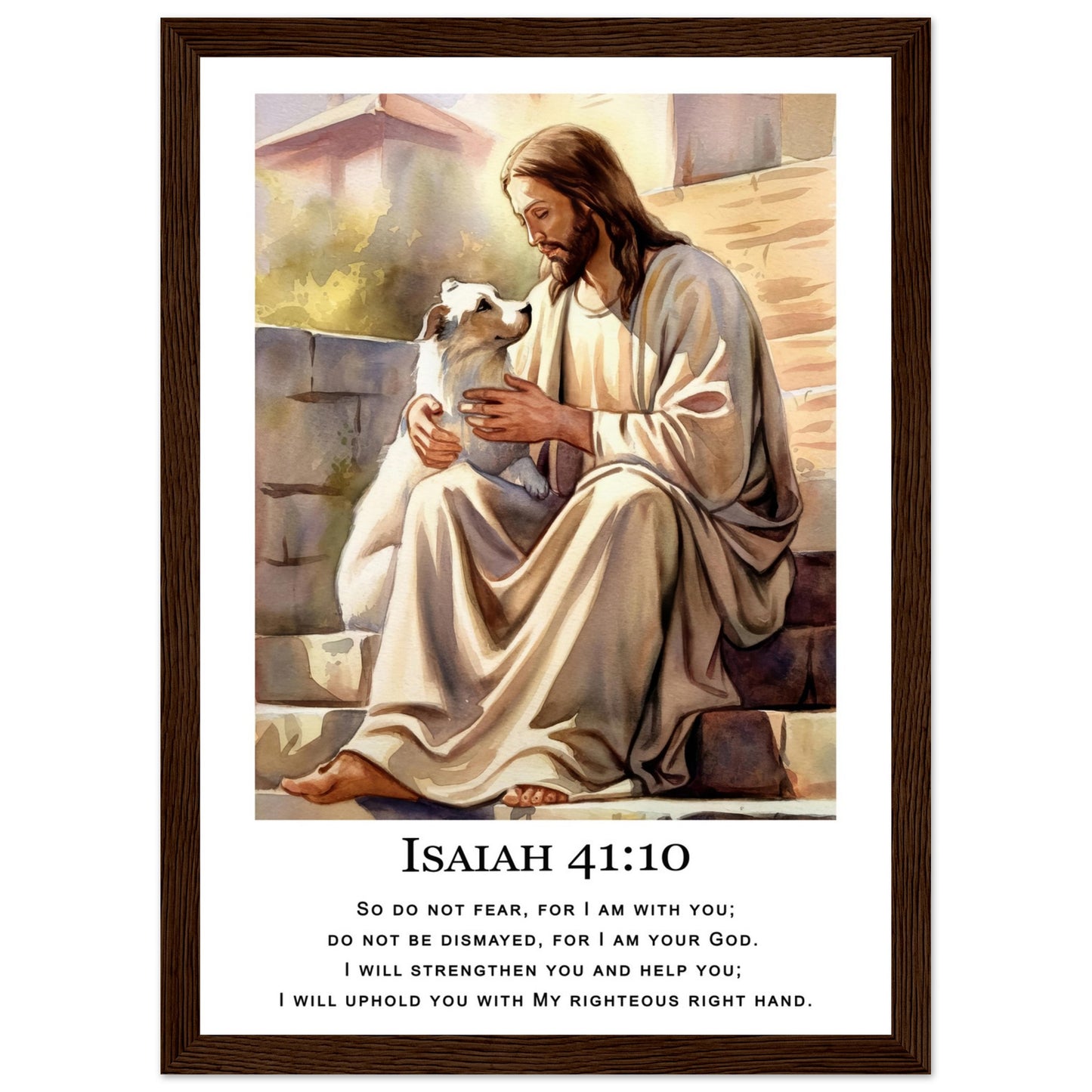 Compassionate Moment Framed Print - Masterpiece Print