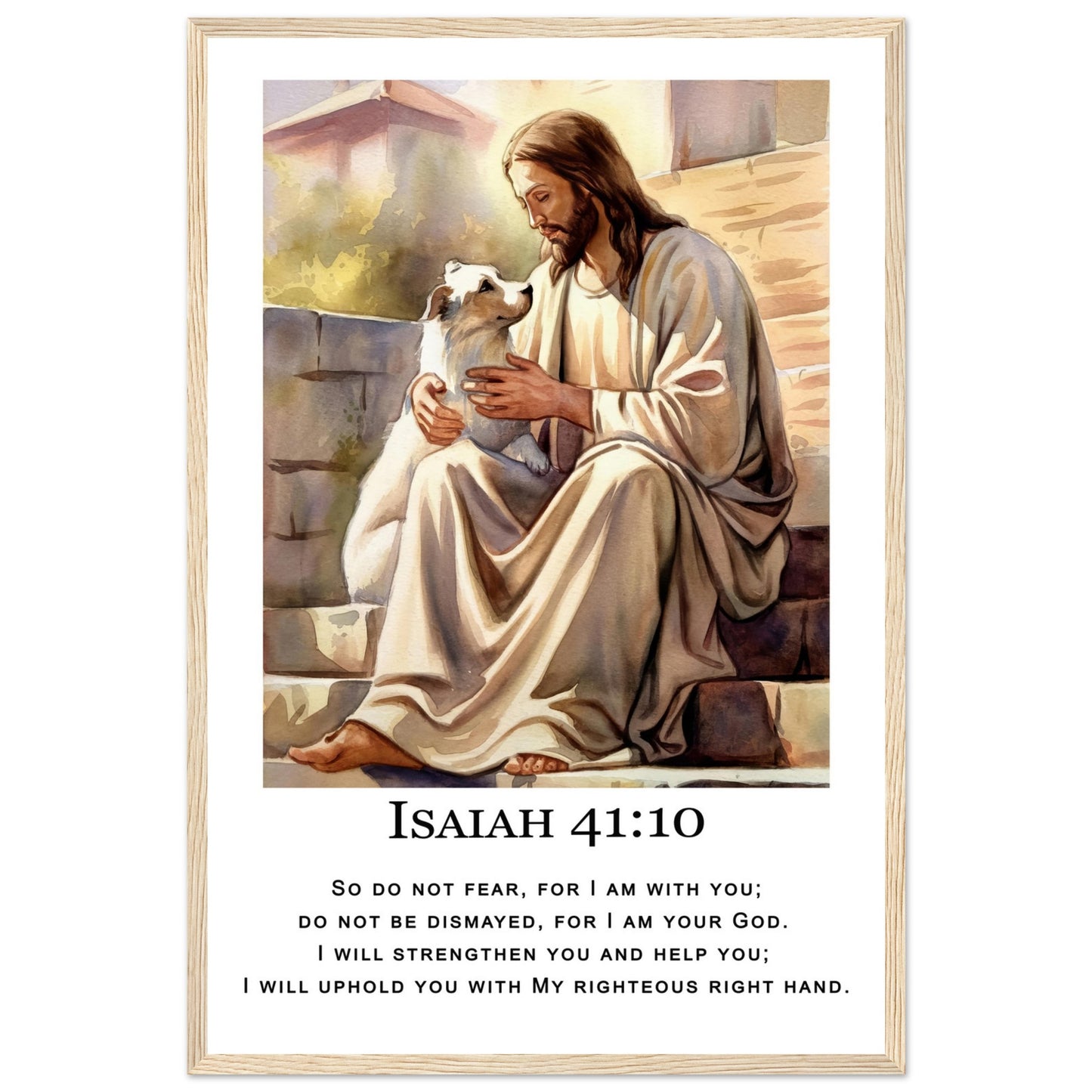 Compassionate Moment Framed Print - Masterpiece Print