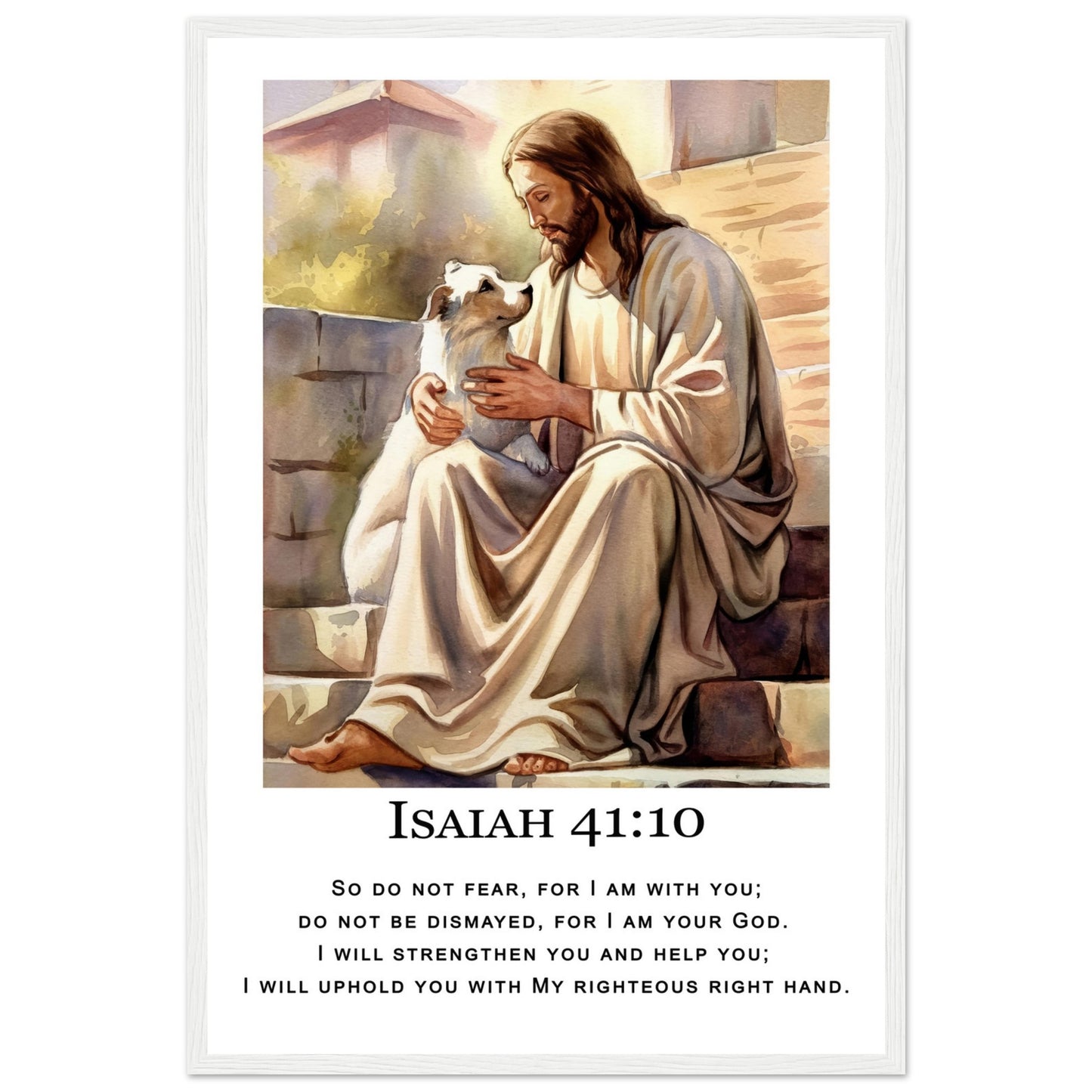 Compassionate Moment Framed Print - Masterpiece Print