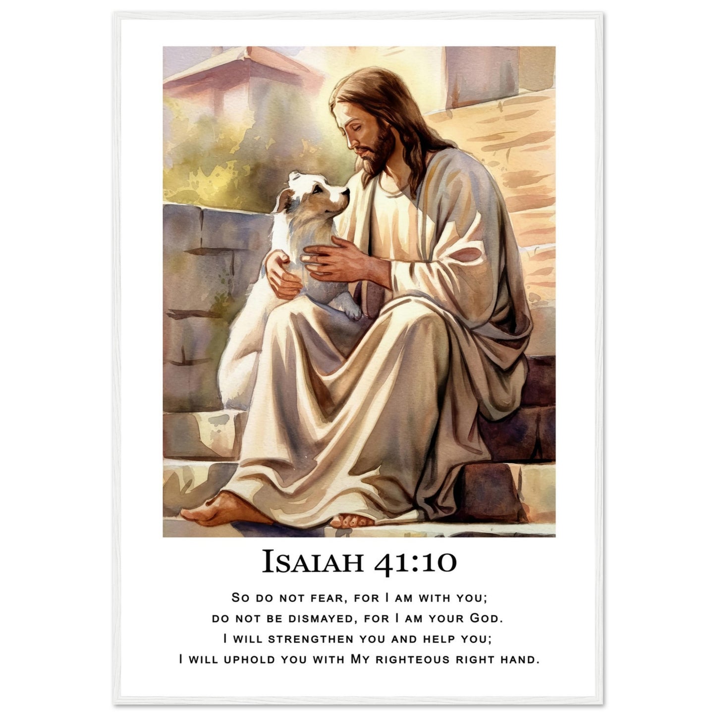 Compassionate Moment Framed Print - Masterpiece Print