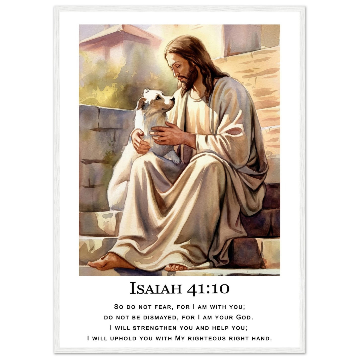 Compassionate Moment Framed Print - Masterpiece Print