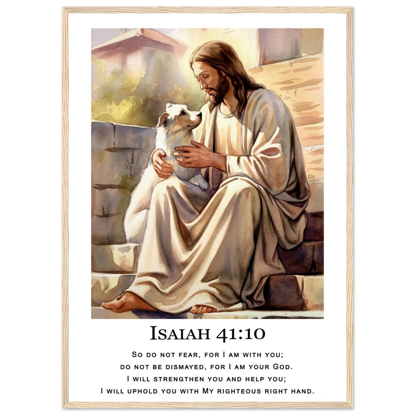 Compassionate Moment Framed Print - Masterpiece Print