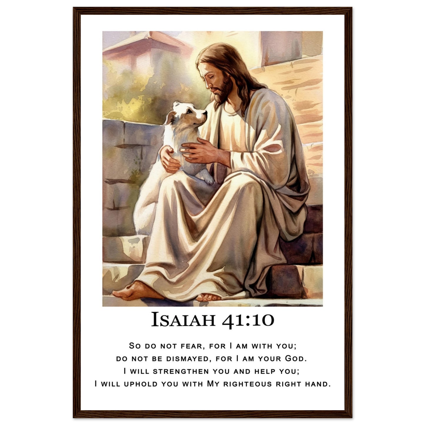 Compassionate Moment Framed Print - Masterpiece Print