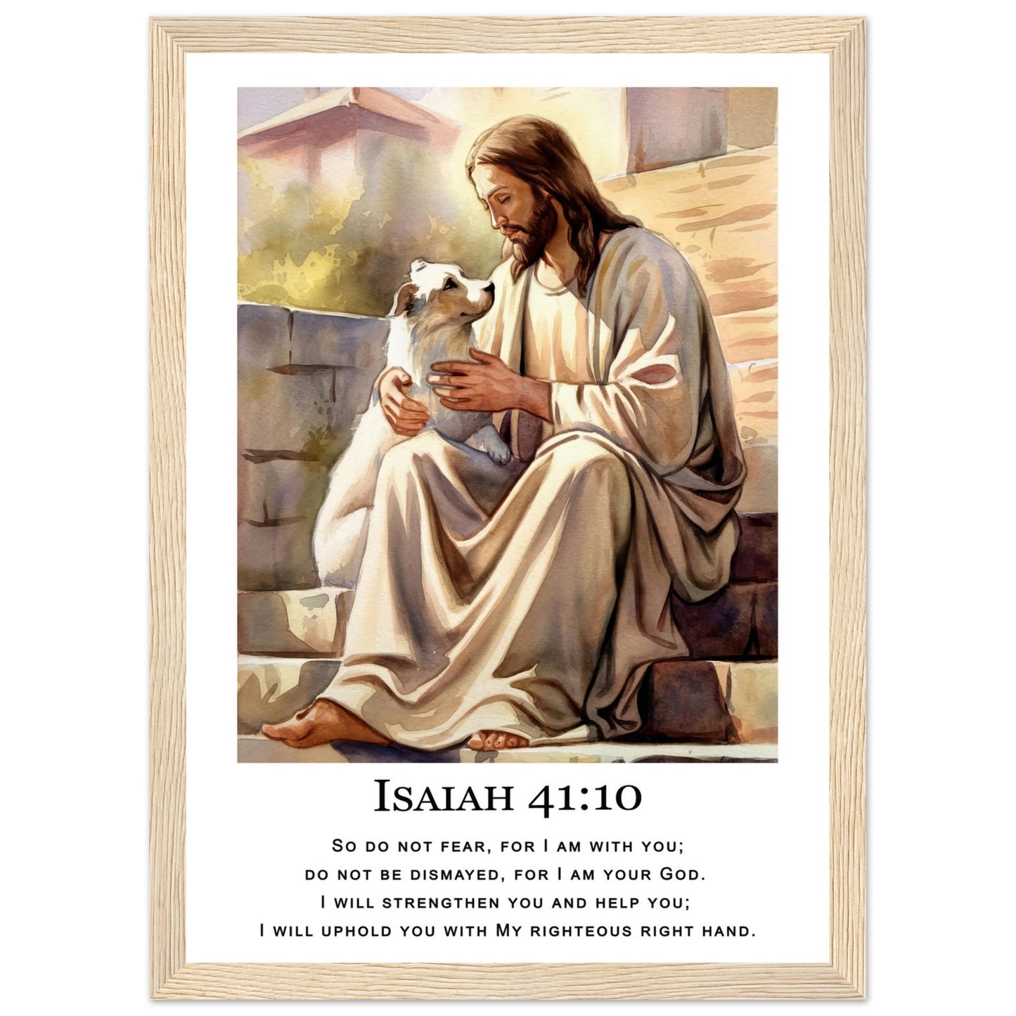 Compassionate Moment Framed Print - Masterpiece Print