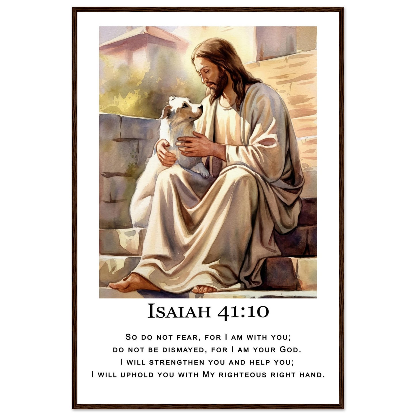 Compassionate Moment Framed Print - Masterpiece Print