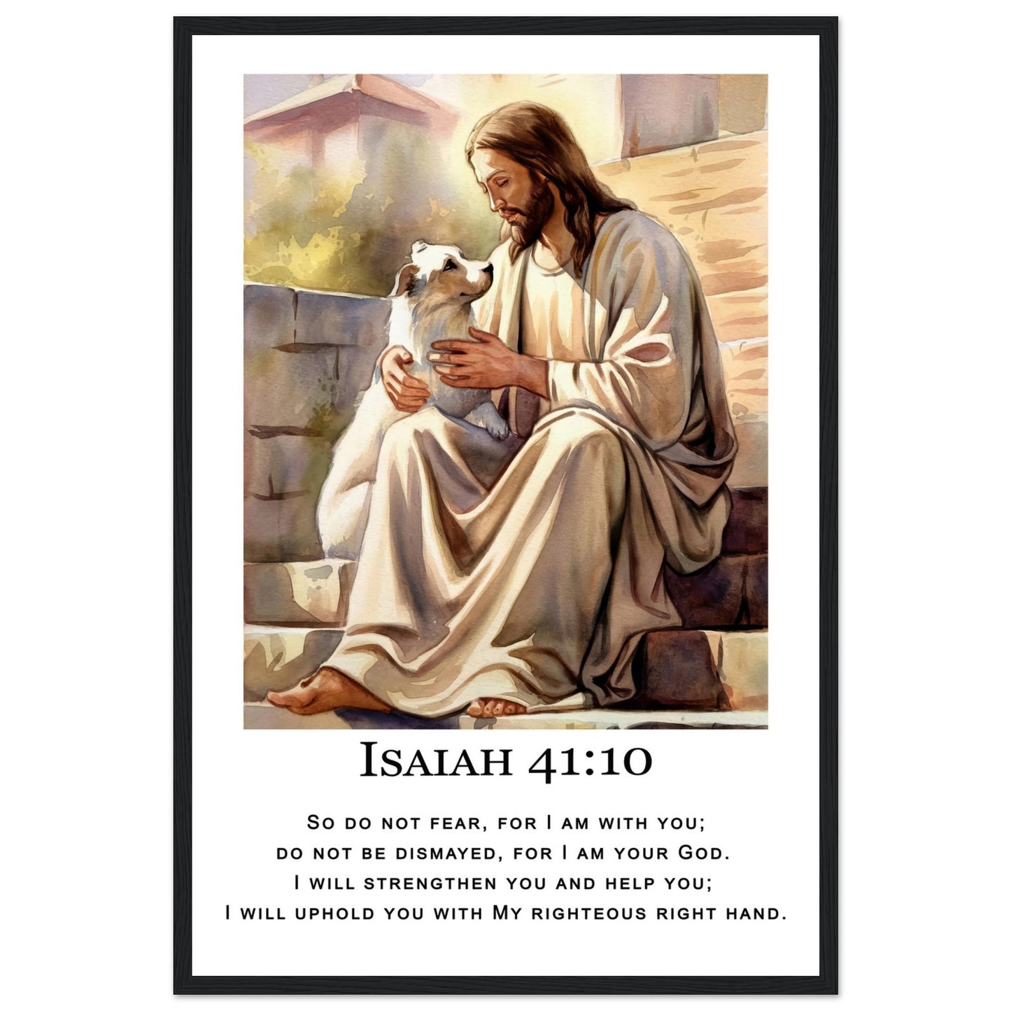 Compassionate Moment Framed Print - Masterpiece Print