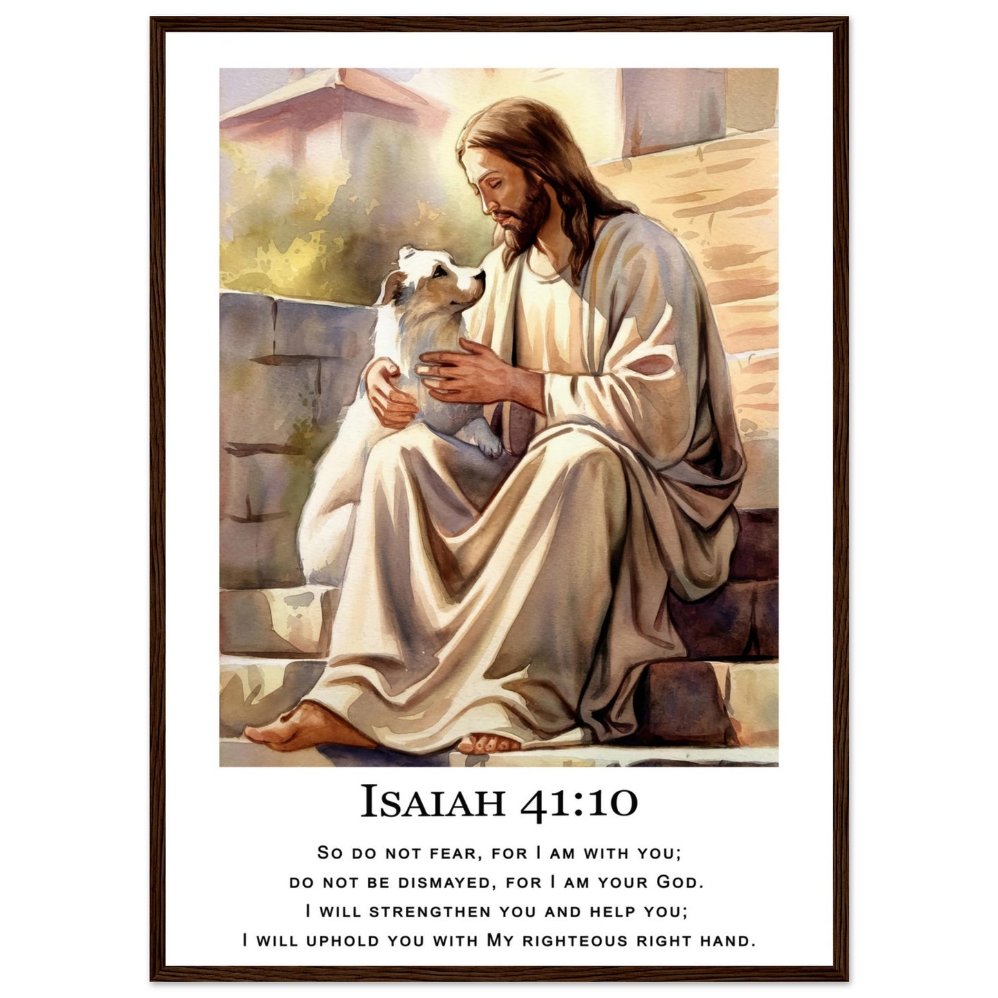 Compassionate Moment Framed Print - Masterpiece Print