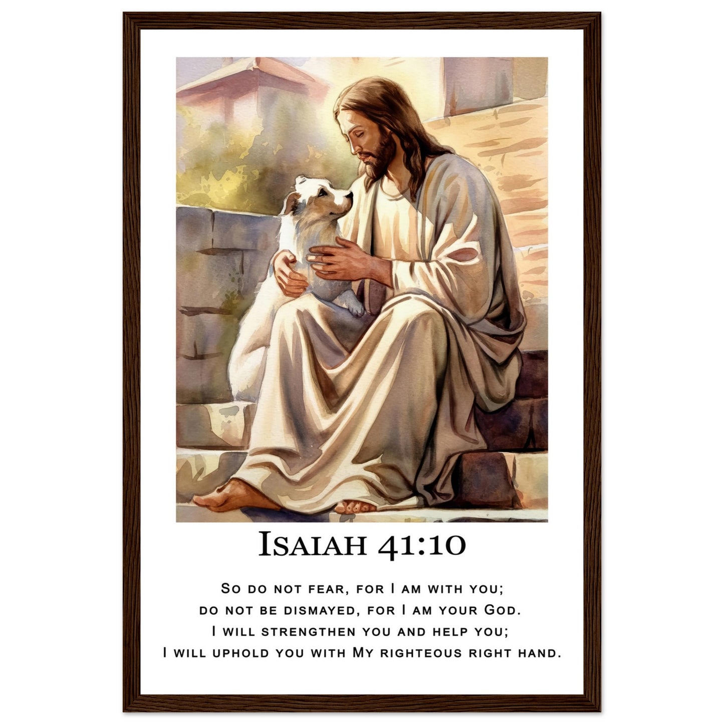 Compassionate Moment Framed Print - Masterpiece Print