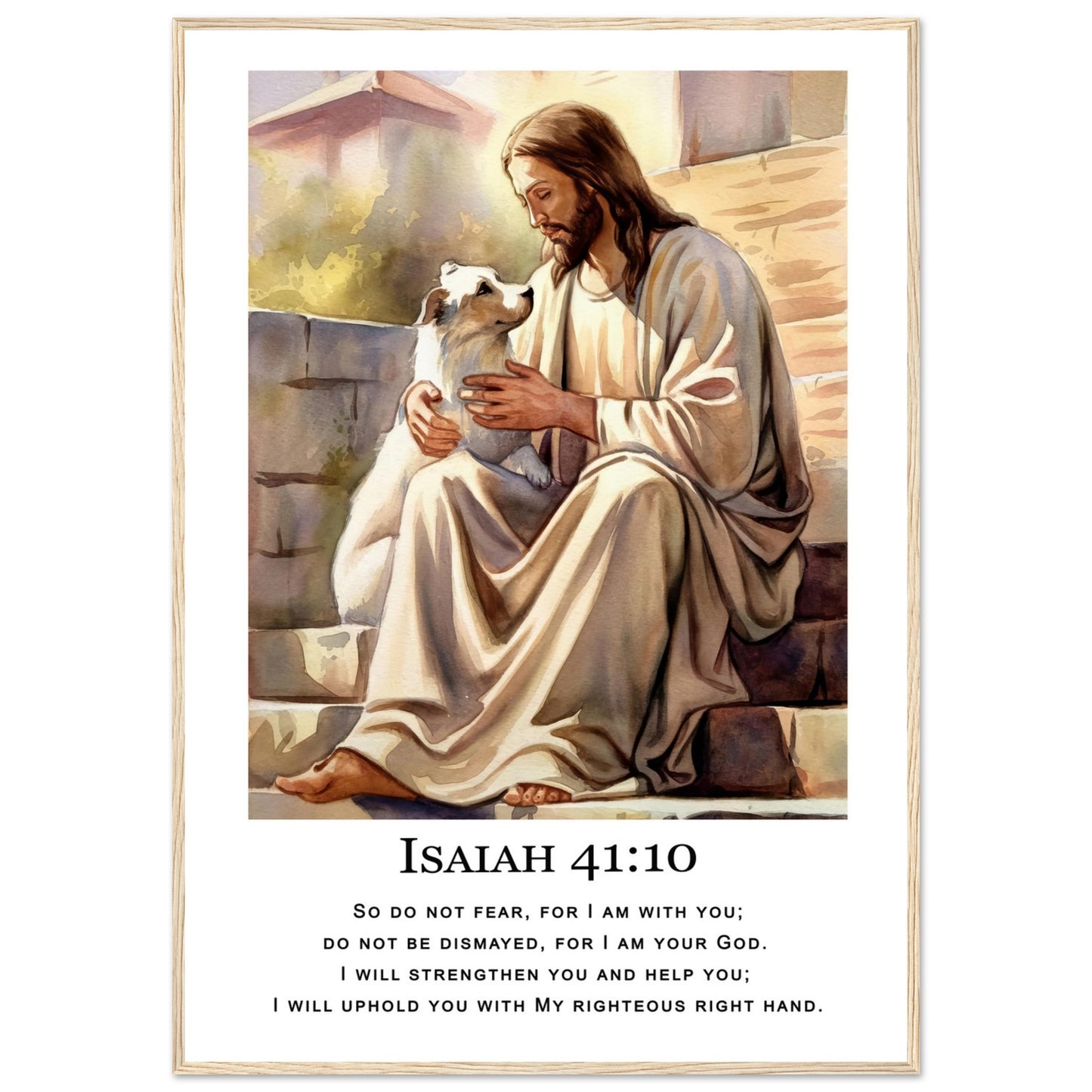 Compassionate Moment Framed Print - Masterpiece Print