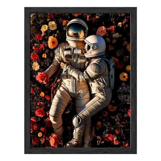 Cosmic Bloom Framed Print