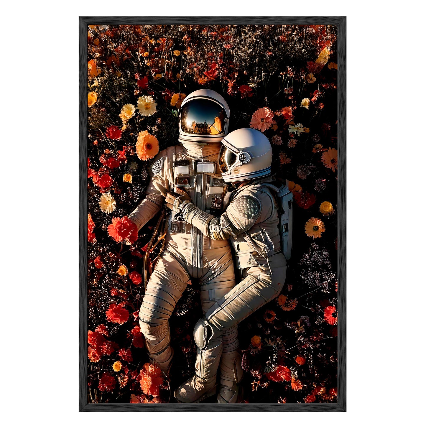 Cosmic Bloom Framed Print