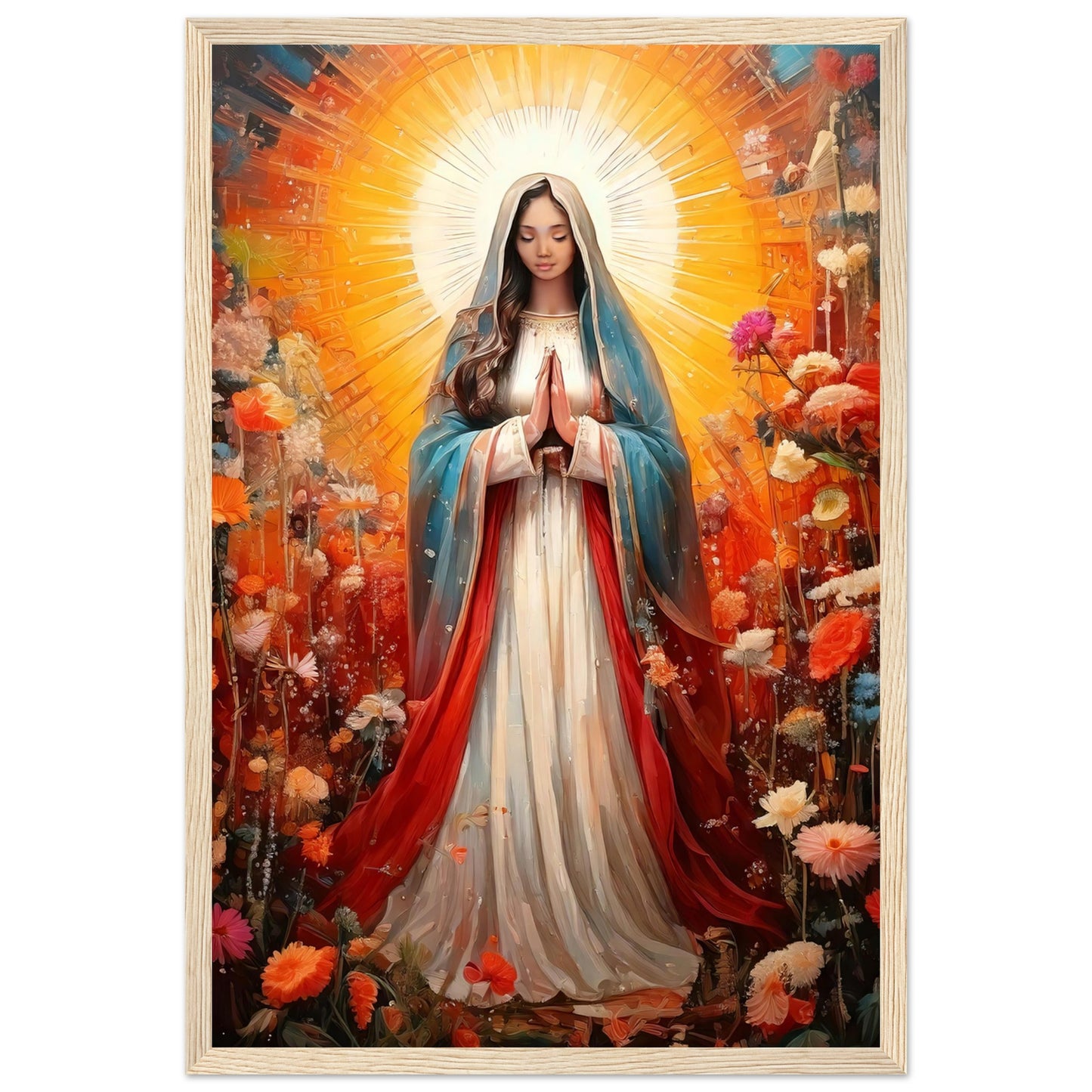 Ethereal Garden Framed Print - Masterpiece Print