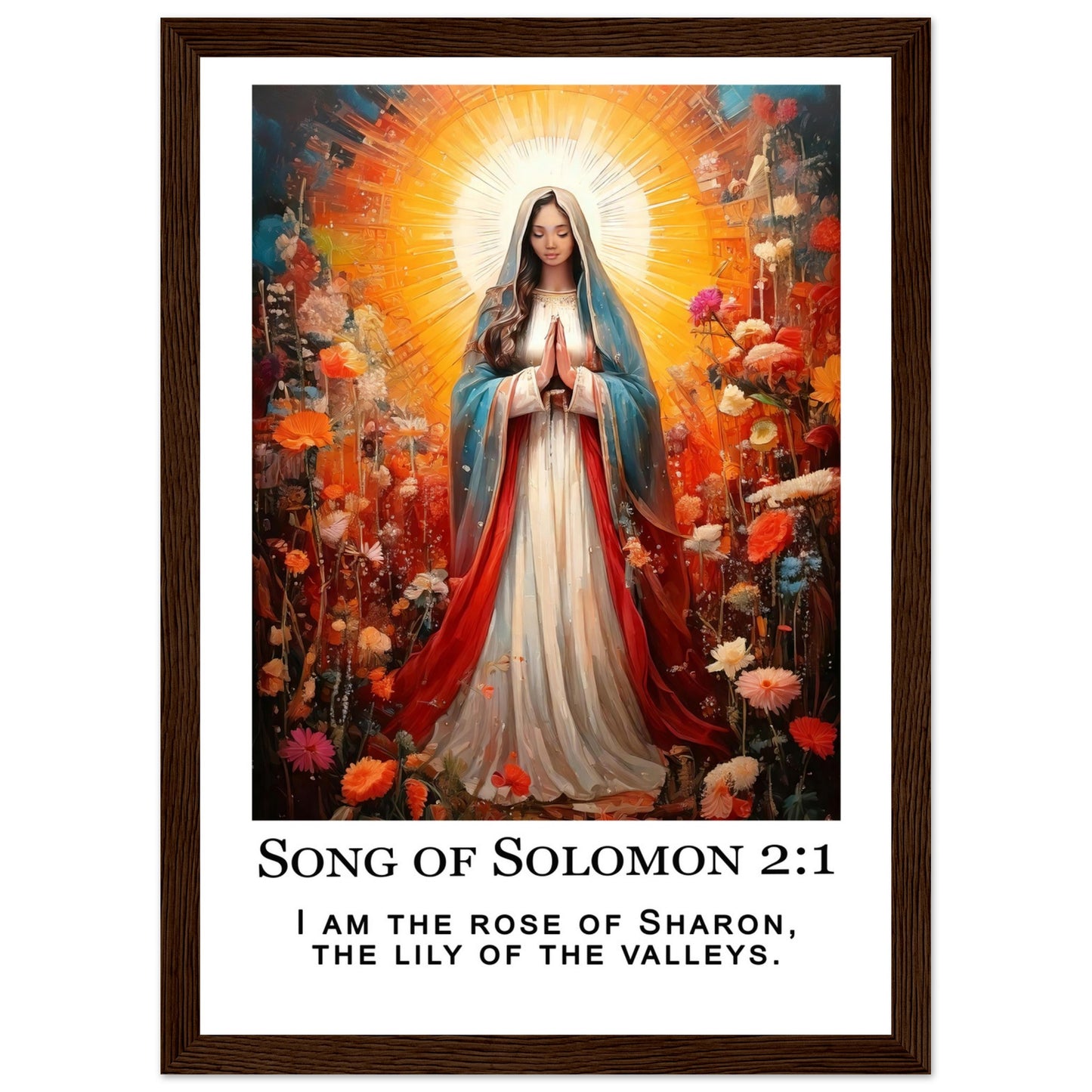 Ethereal Garden Framed Print - Masterpiece Print