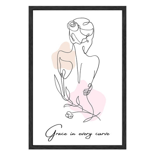 Ethereal Grace Framed Print - Masterpiece Print