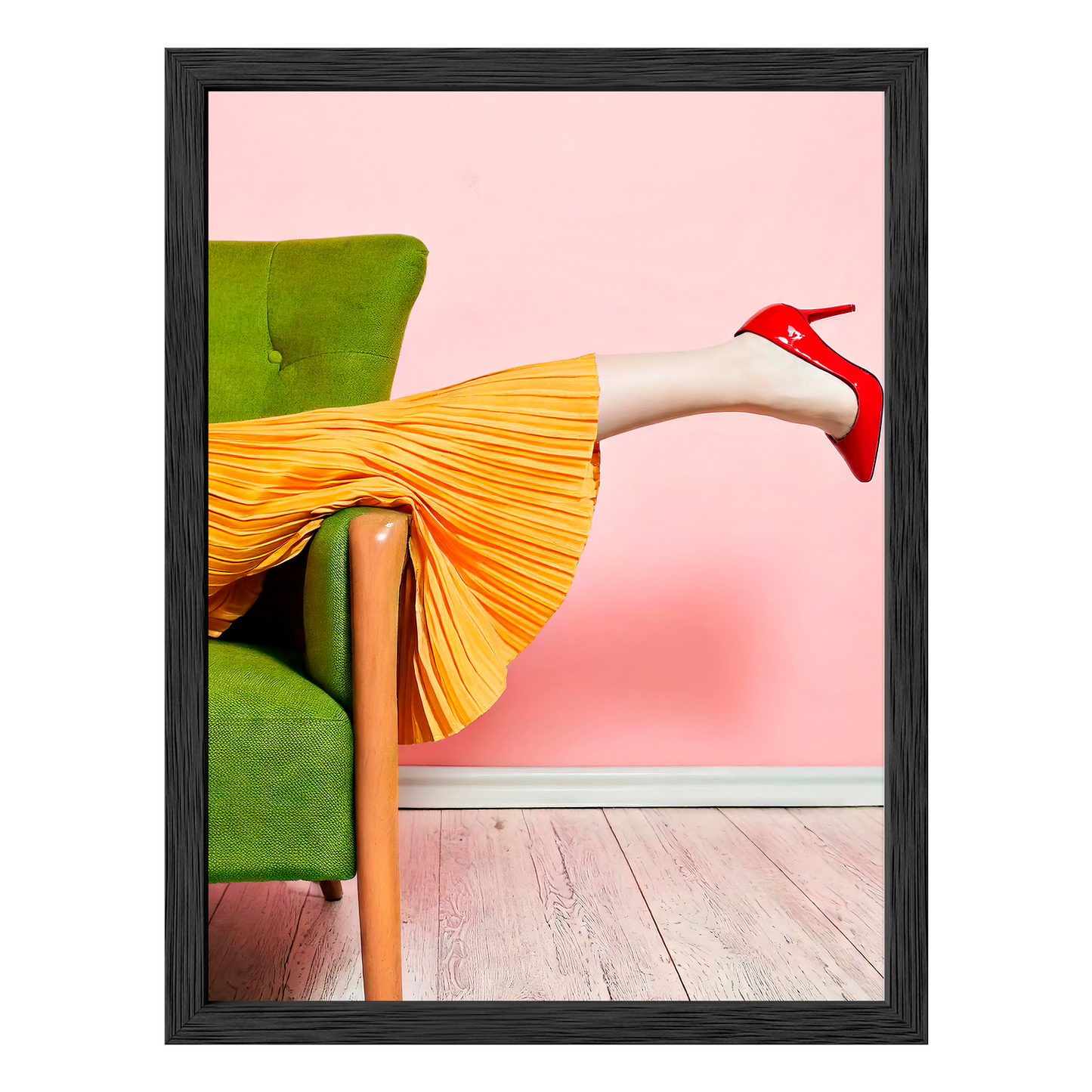 Flair & Motion Framed Print