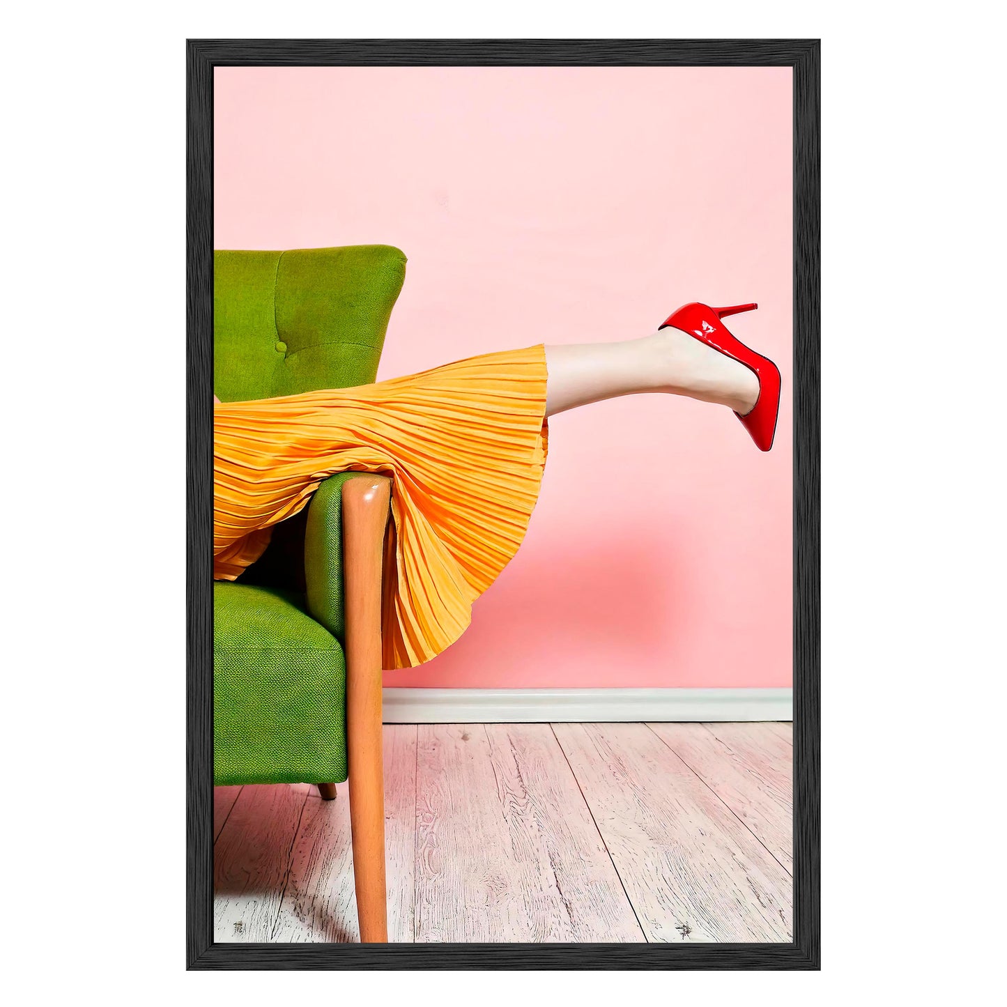 Flair & Motion Framed Print