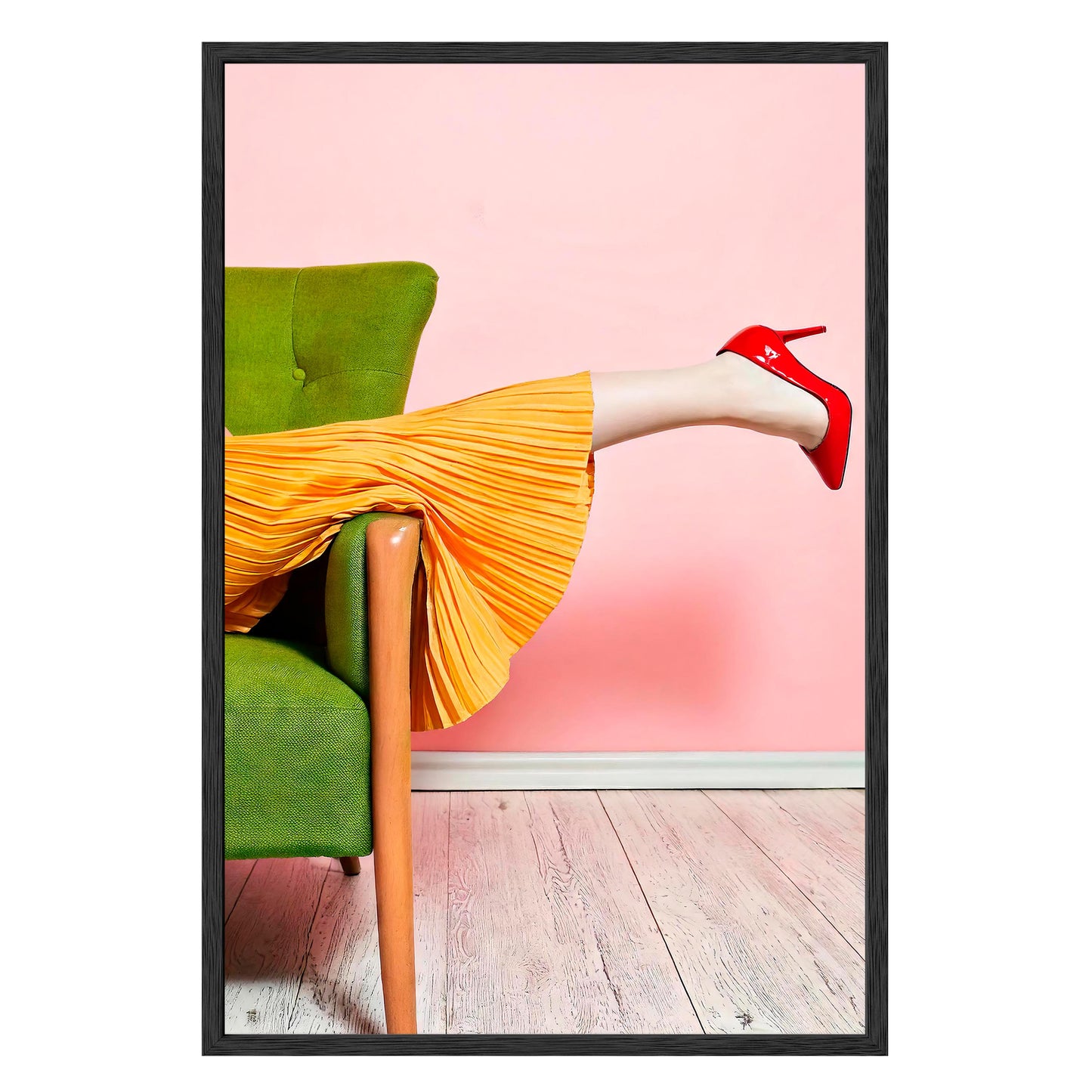 Flair & Motion Framed Print