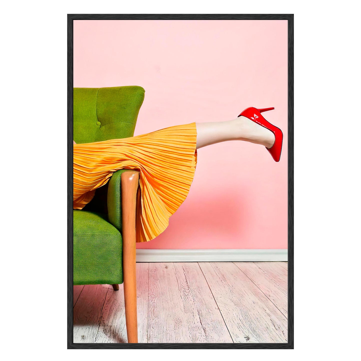 Flair & Motion Framed Print