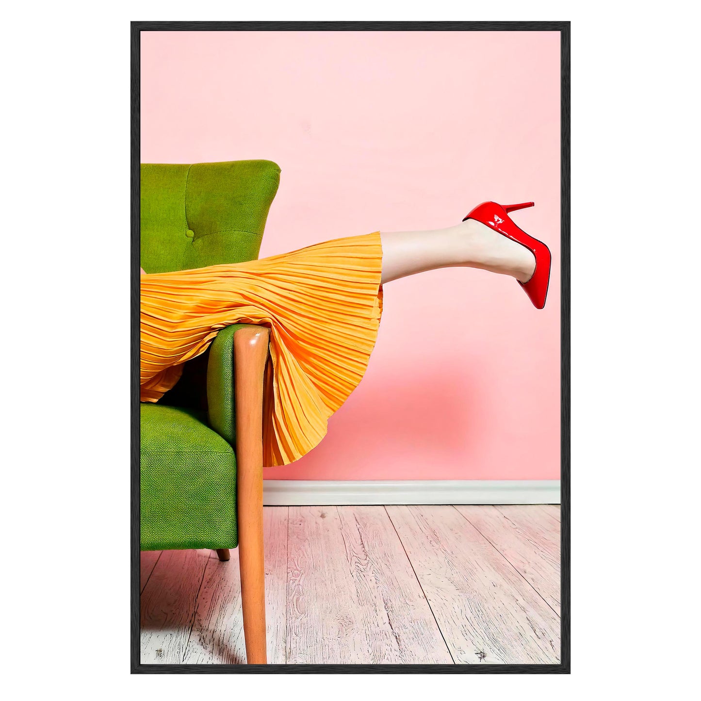 Flair & Motion Framed Print