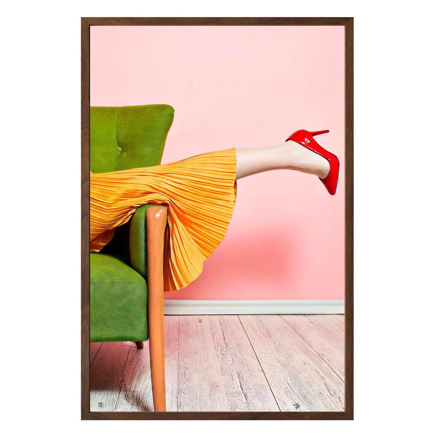 Flair & Motion Framed Print