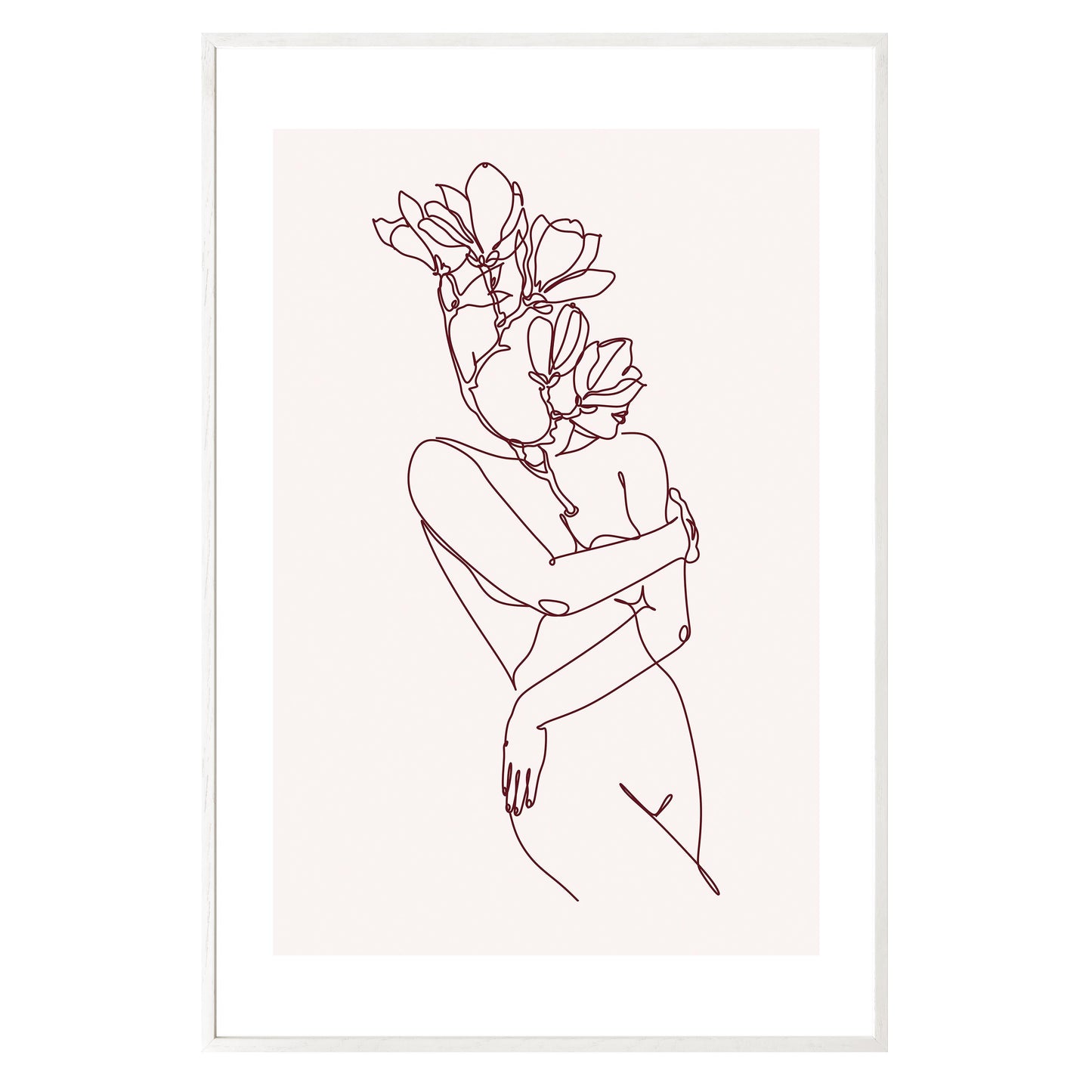 Floral Essence Framed Print - Masterpiece Print