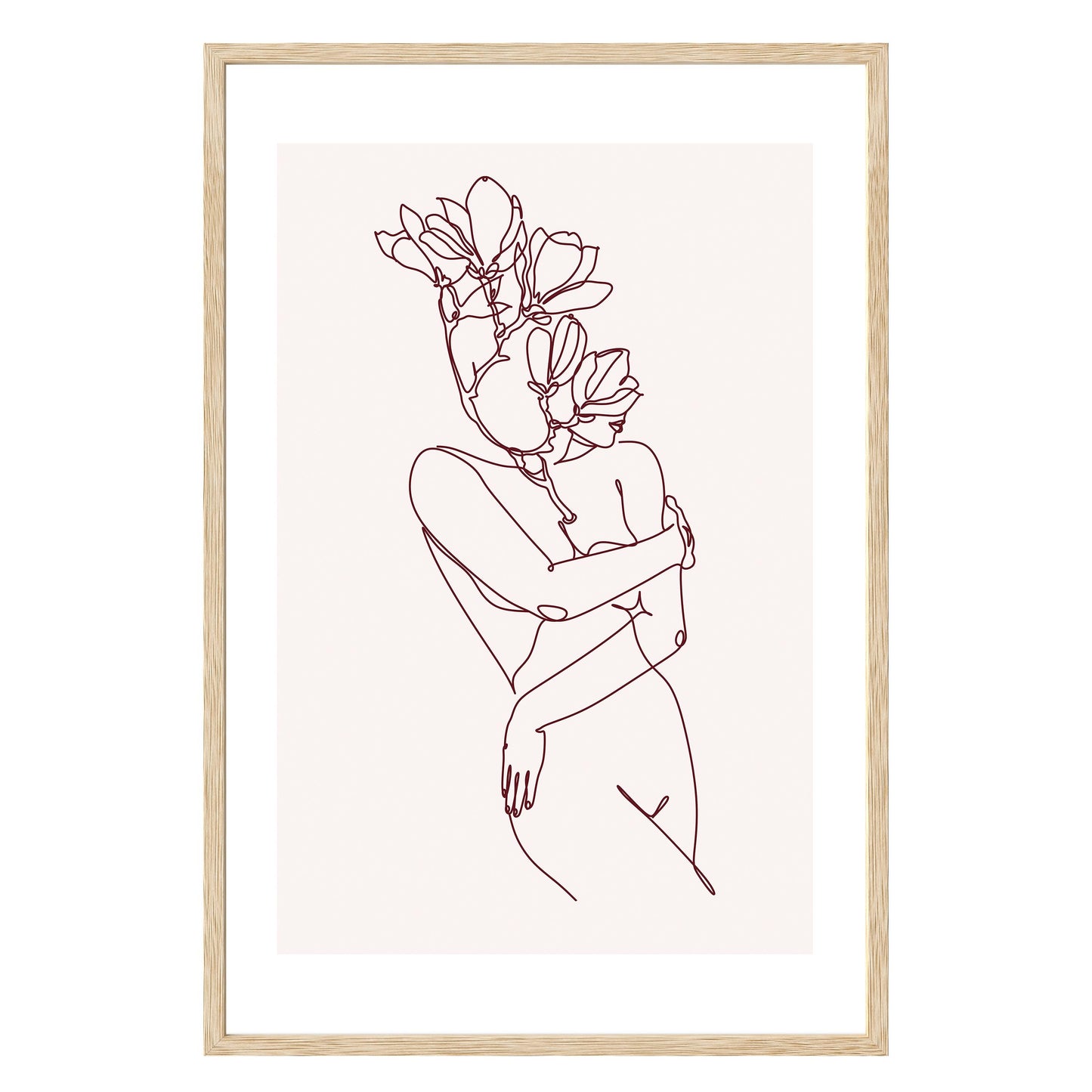 Floral Essence Framed Print - Masterpiece Print