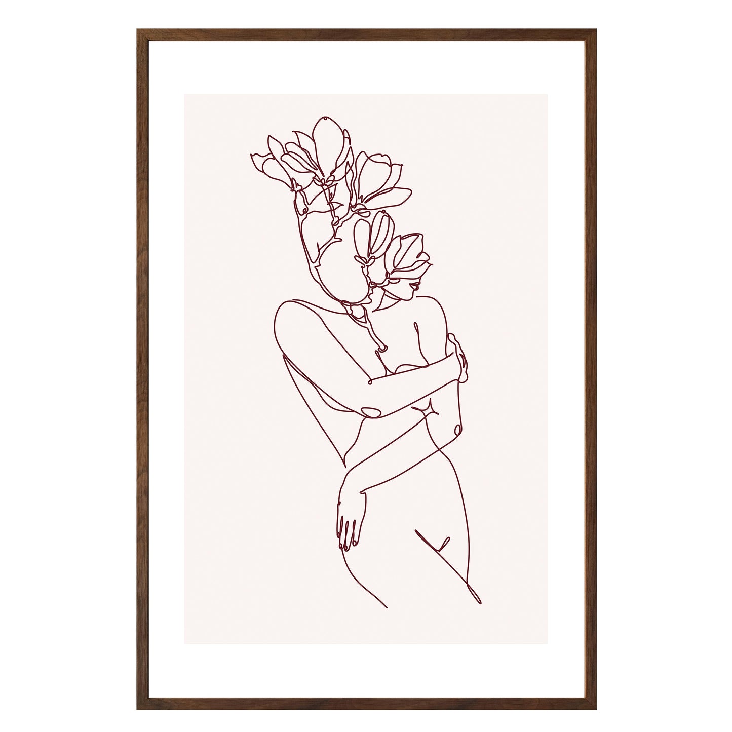 Floral Essence Framed Print - Masterpiece Print