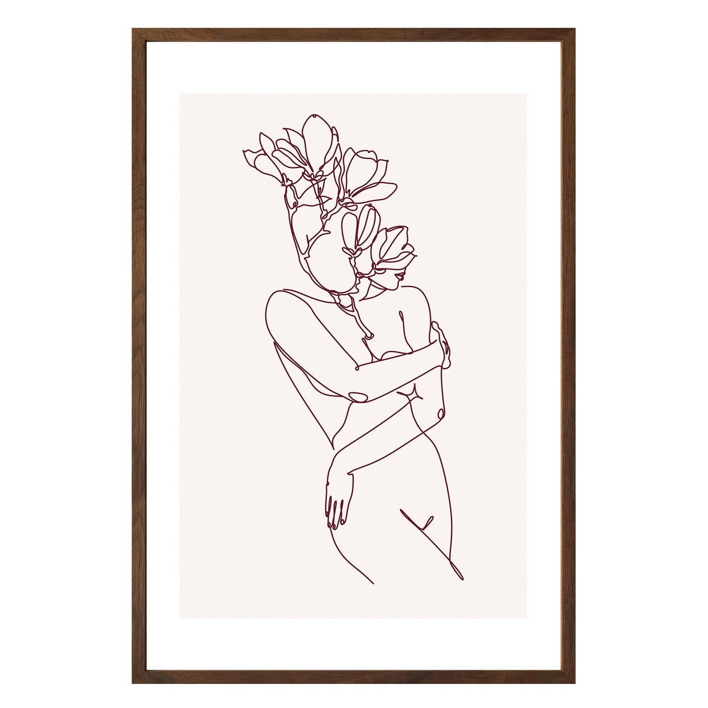 Floral Essence Framed Print - Masterpiece Print