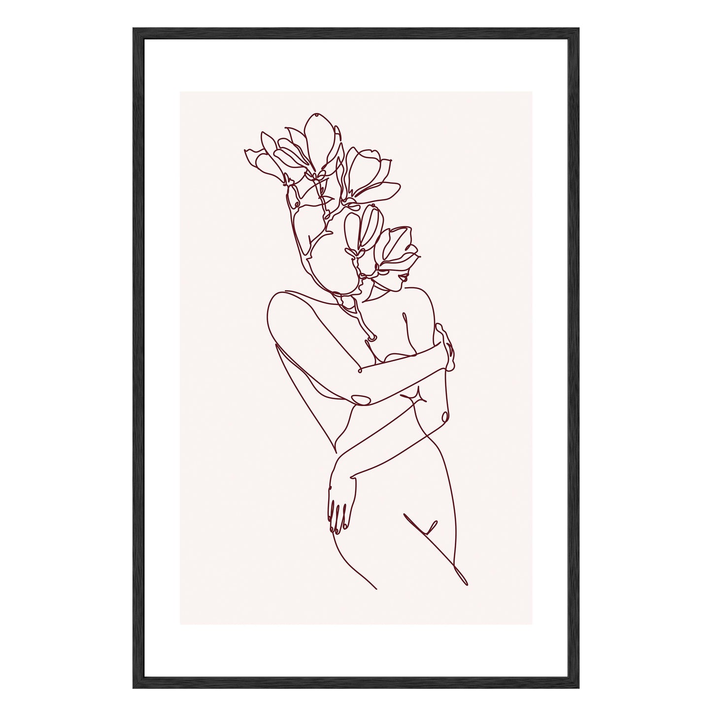 Floral Essence Framed Print - Masterpiece Print