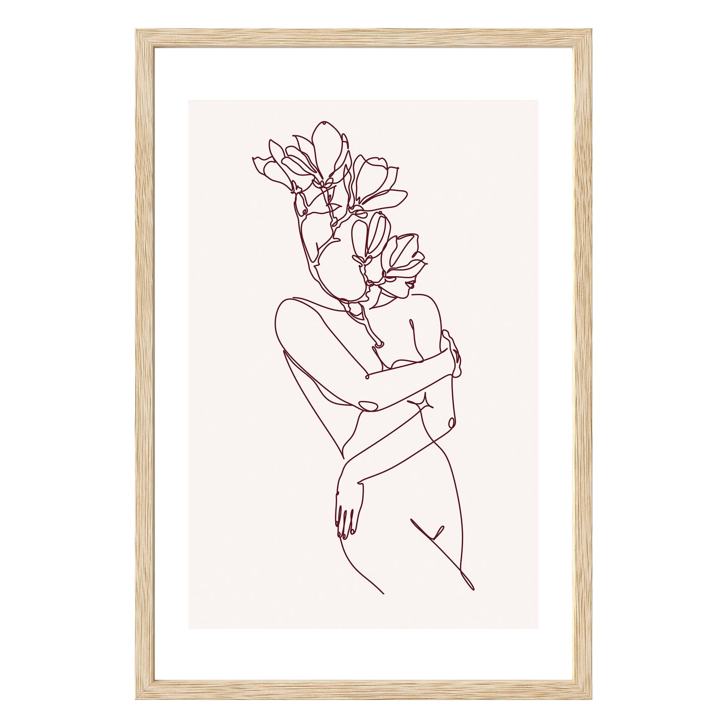 Floral Essence Framed Print - Masterpiece Print