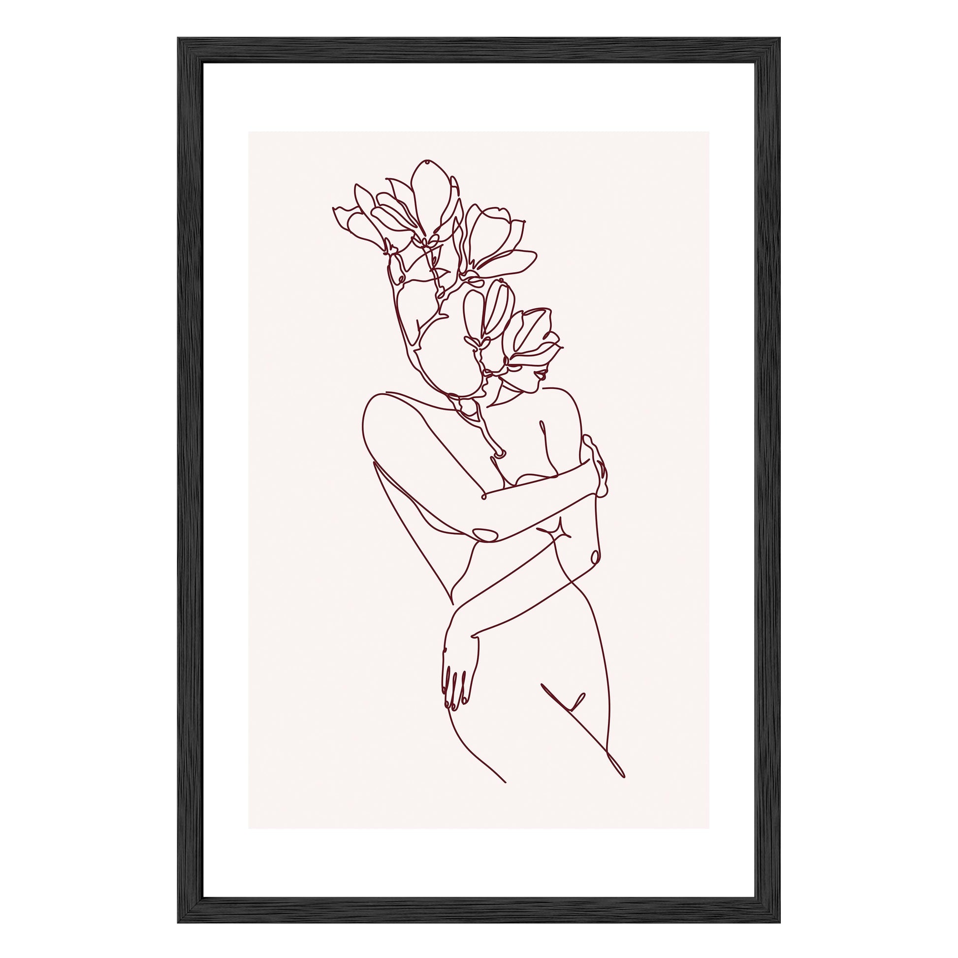 Floral Essence Framed Print - Masterpiece Print