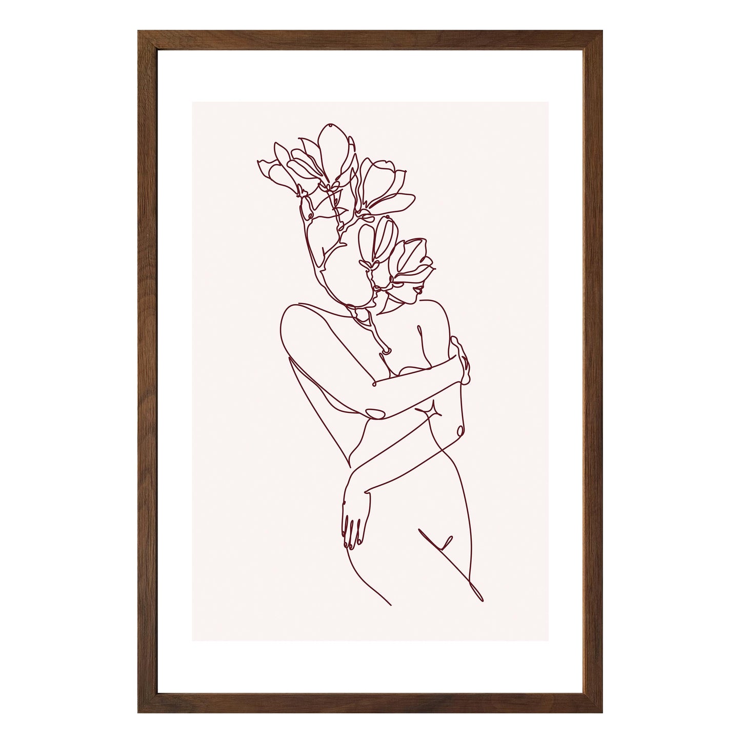 Floral Essence Framed Print - Masterpiece Print