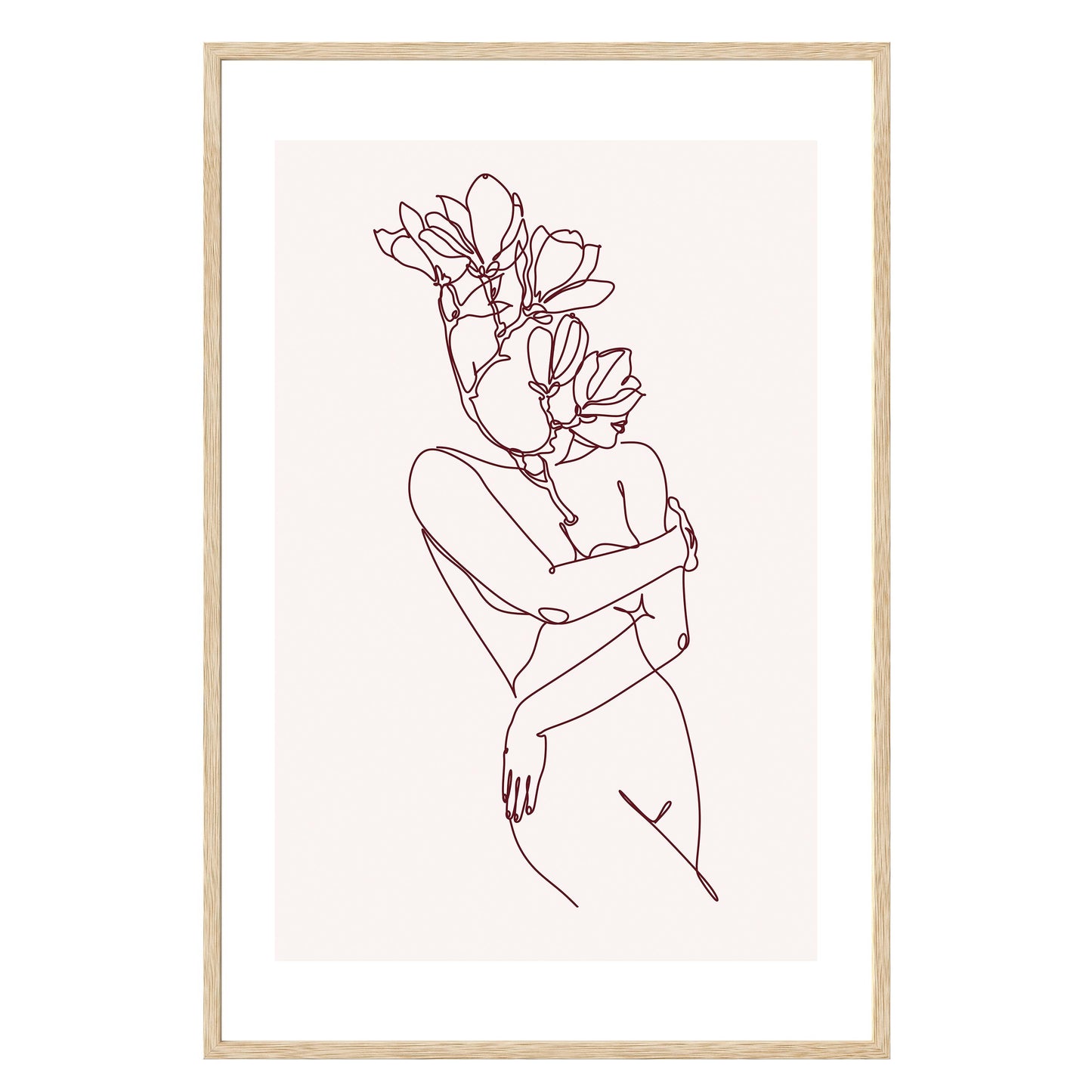 Floral Essence Framed Print