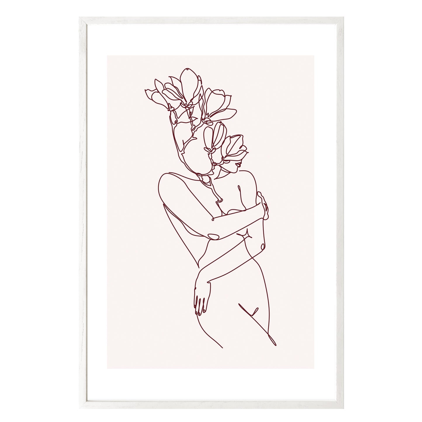 Floral Essence Framed Print