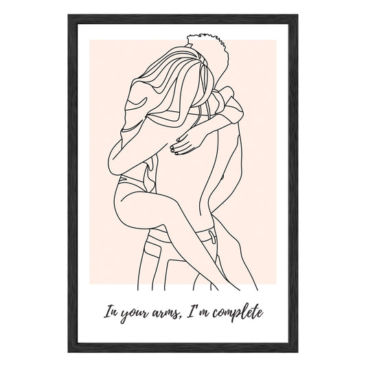 Forever Yours Framed Print - Masterpiece Print