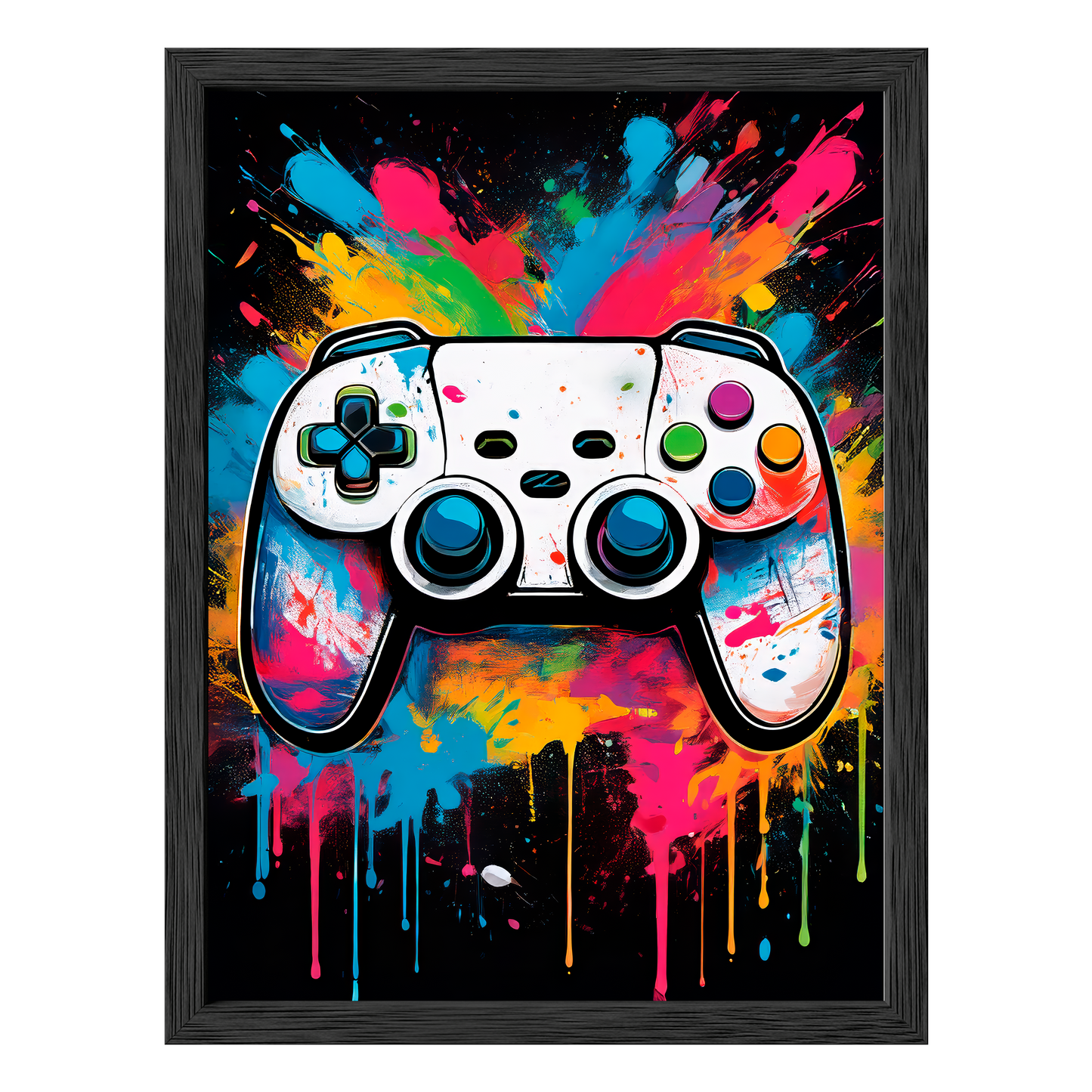 Gameburst Framed Print