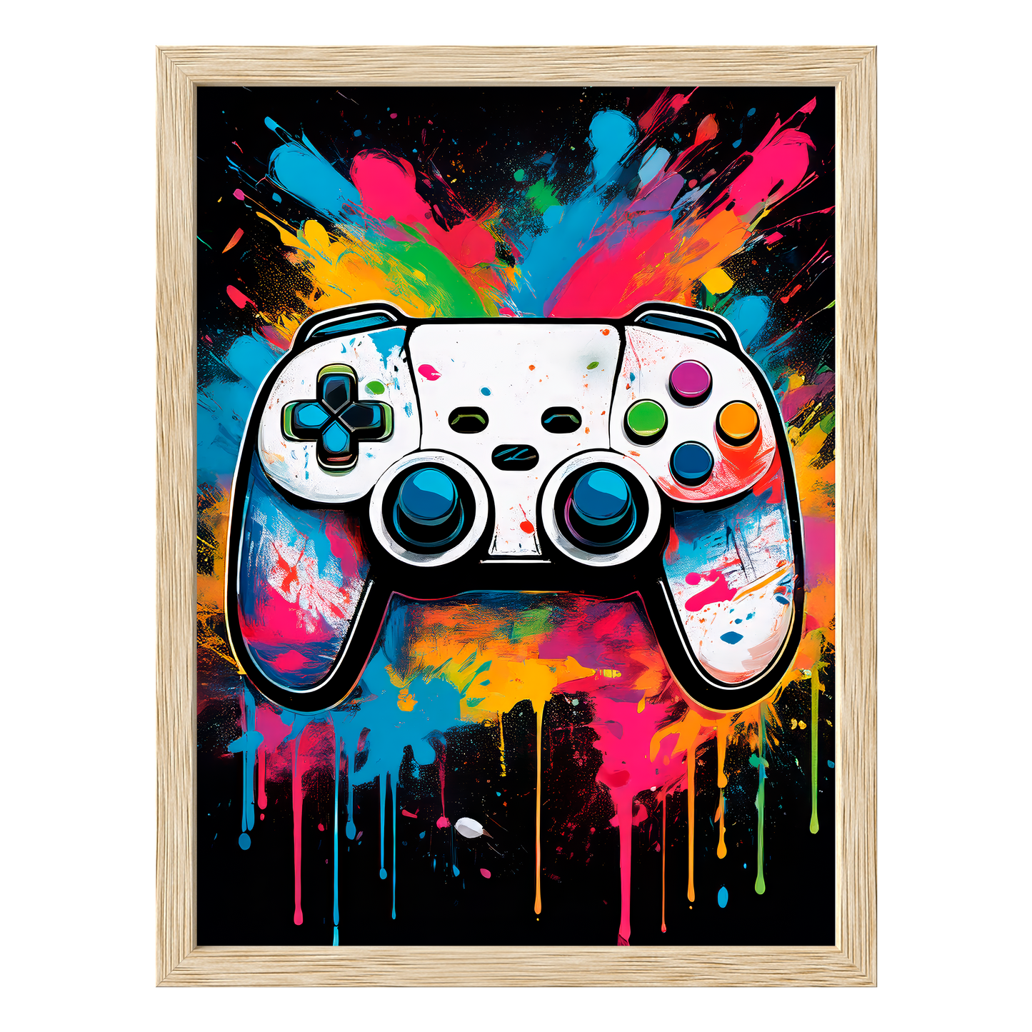 Gameburst Framed Print